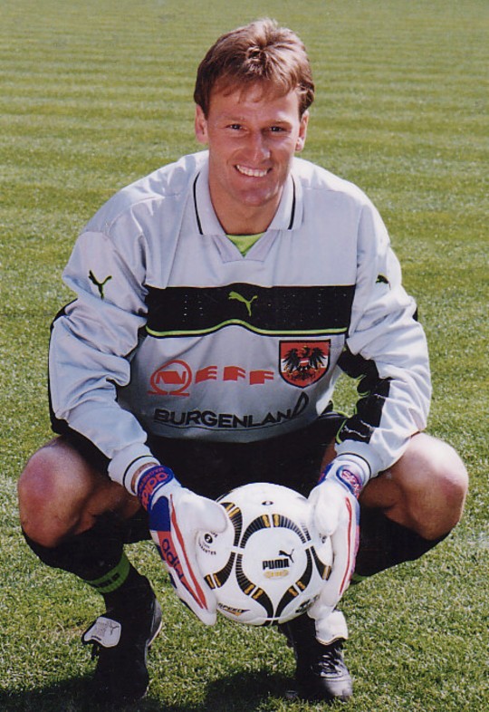 Wolfgang Knaller im Tor